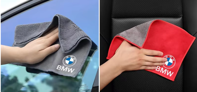 Serviette de lavage en Daim BMW